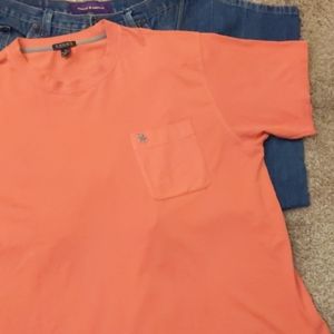 Knights Sportswear T-shirt, Washed Orange . Sz XL